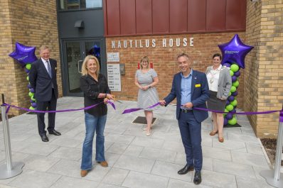 Yeovil Hospital celebrates official opening of new keyworker accommodation