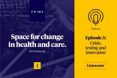 Prime’s new podcast explores the COVID-19 pandemic, testing and innovation with the University Hospital of Southampton NHS Foundation Trust