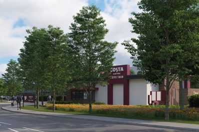 Costa Coffee drive-thru reaches Practical Completion