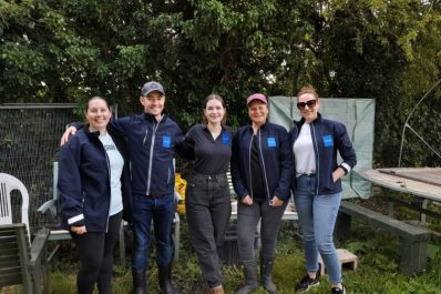 Yesterday the Prime team headed over to STEPWAY CIO’s community garden in Worcester to help build the shed funded by the Prime Foundation. Alongside f