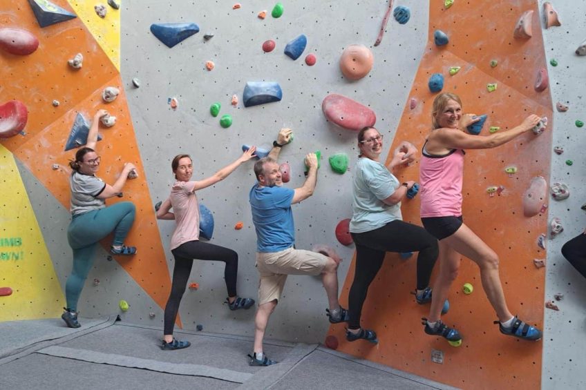 Nimble-fingered Prime staff channelled their inner-Spiderman this week with a fun rock climbing session at Redpoint Worcester. 🧗‍♀️