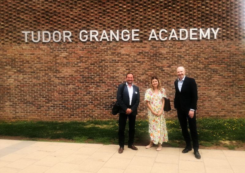 Yesterday we were warmly welcomed by Tudor Grange Academy Worcester to help out at their Careers Day. Three of our staff members conducted mock interv
