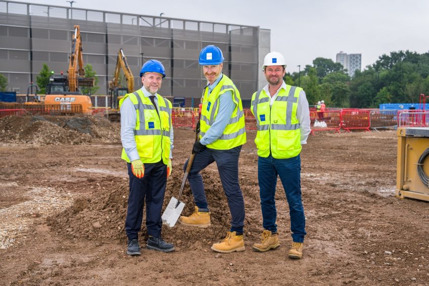 Construction work begins on new Aseptic Pharmacy and Sterile Service Department serving University Hospital Southampton