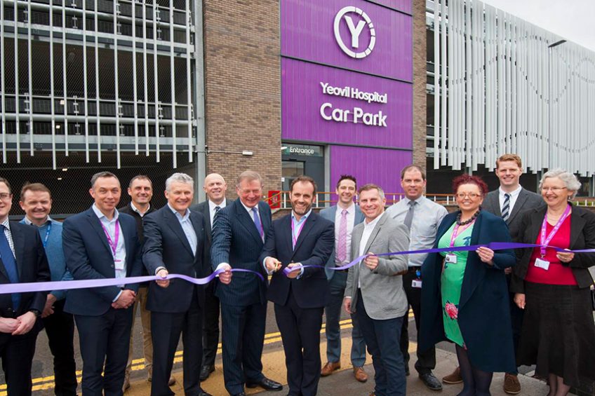 Yeovil Hospital's multi-storey car park has opened to the public